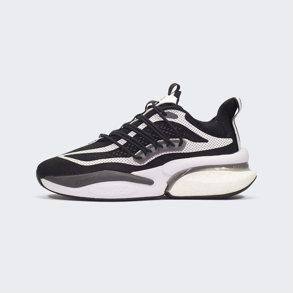 Tenis Adidas Alphaboost V1 Black White HQ4517