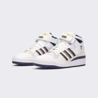 Tenis Adidas Forum Mid White Blue Yellow IE7416