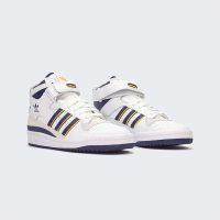 Tenis Adidas Forum Mid White Blue Yellow IE7416