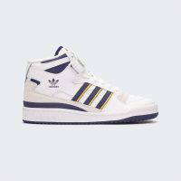 Tenis Adidas Forum Mid White Blue Yellow IE7416