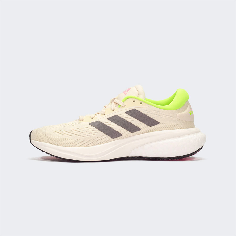 Tenis Adidas Supernova 2.0 Running Ecru Tint Solar Green GW9095