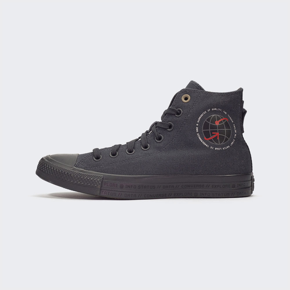 Tenis Converse Chuck Taylor All Star Hi Black A03775F