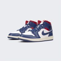 Tenis Jordan 1 Mid French Blue BQ6472 146