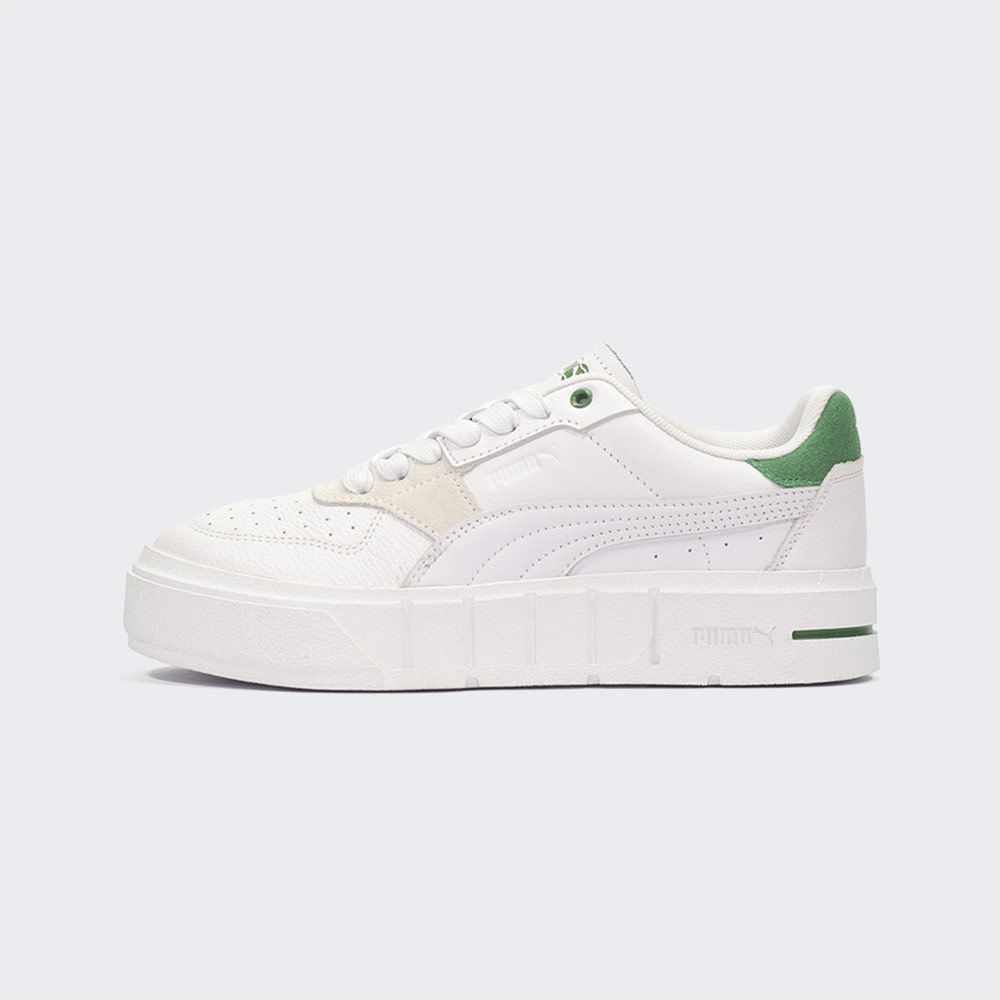 Tenis Puma Cali Court Match White Archive Green 393094 01