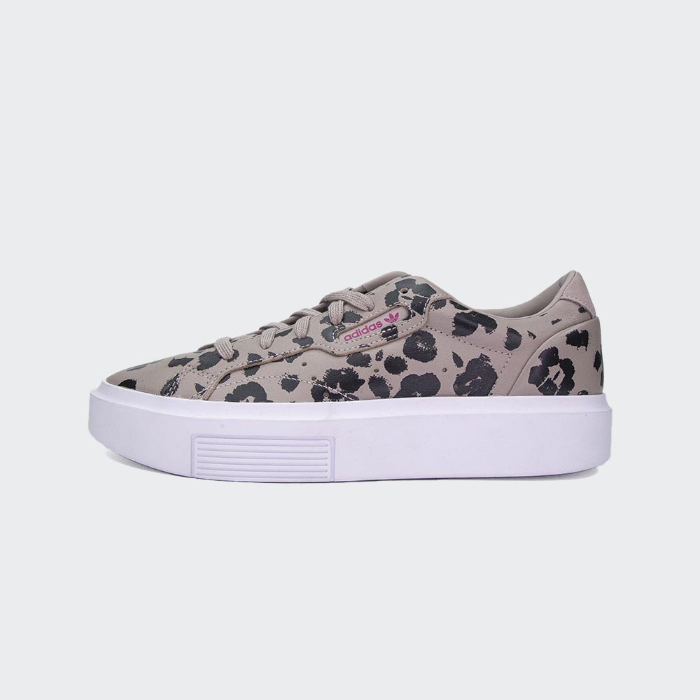 Tenis Adidas Sleek Super Animal Print Cream