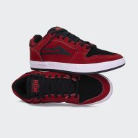 Tenis Lakai Telford Low Red Suede MS122 0262 B00