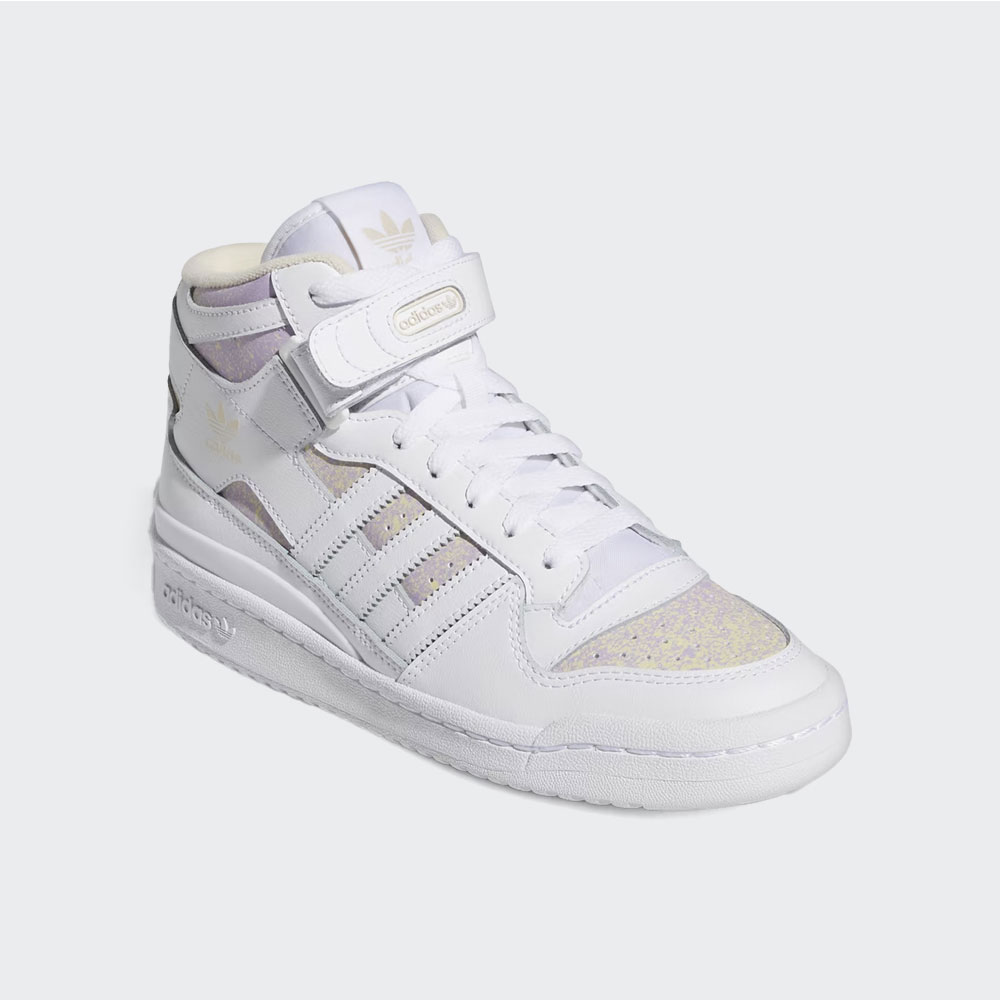 Tenis Adidas Original Forum Mid Summery 80s Blanco HP3013