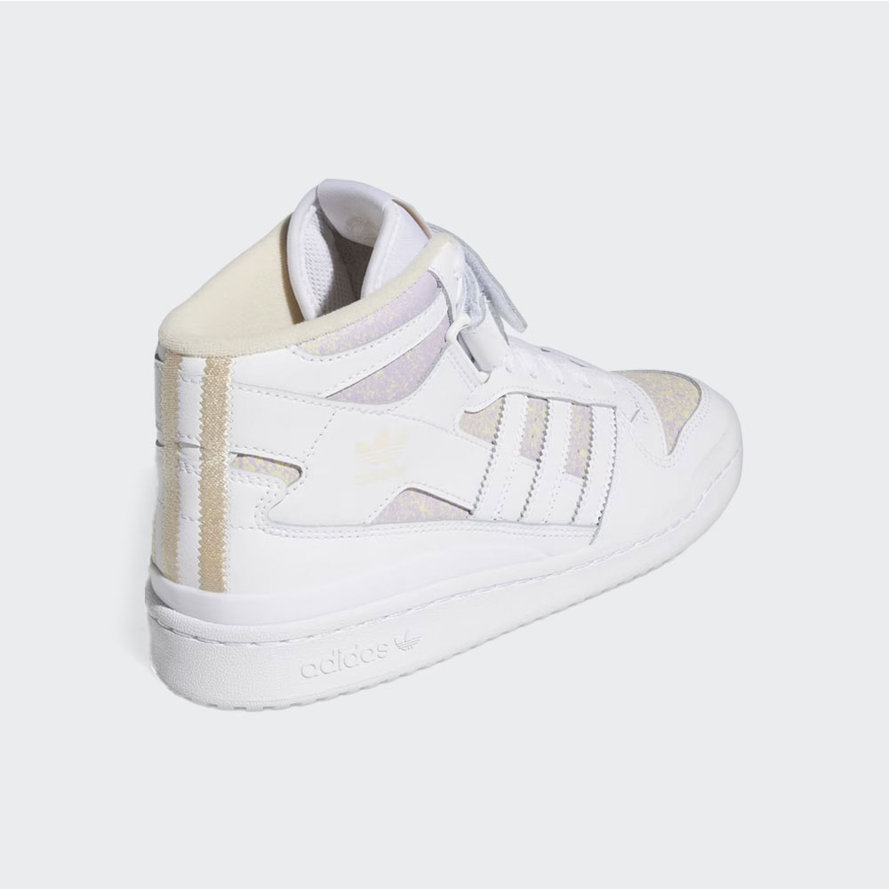 Tenis Adidas Original Forum Mid Summery 80s Blanco HP3013