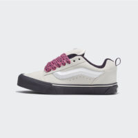 Tenis Vans Knu Skool Grey Pink Laces Gris VN0009QCPRP