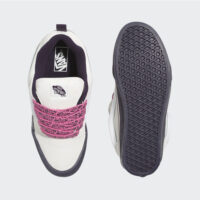 Tenis Vans Knu Skool Grey Pink Laces Gris VN0009QCPRP
