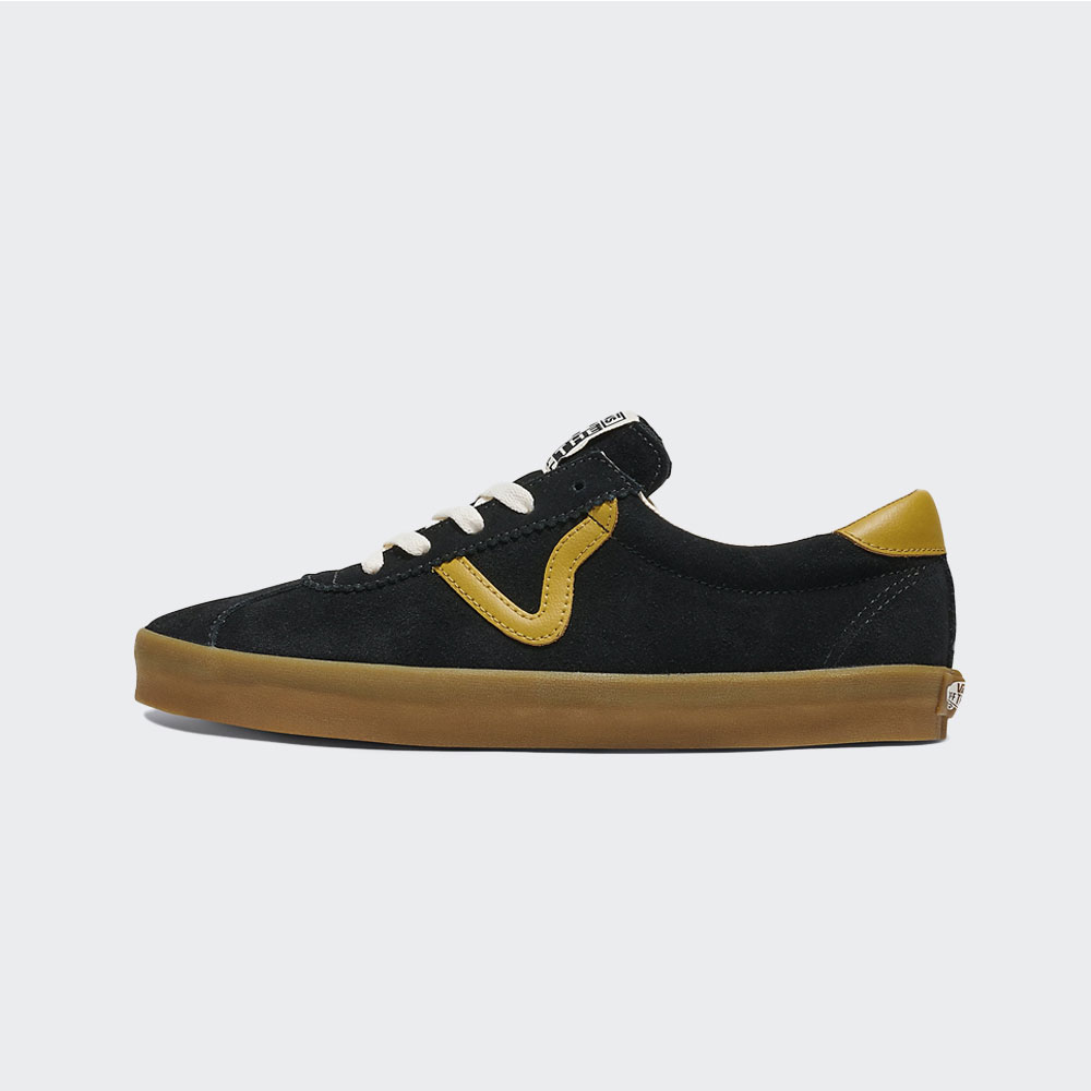Tenis Vans Sport Low Black Yellow Gum Negro VN000CTDY23