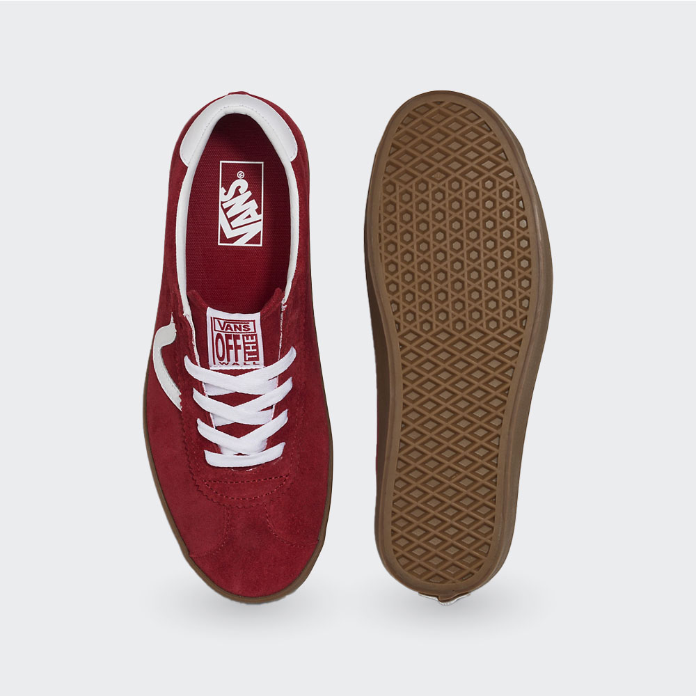 Tenis Vans Sport Low Track Sport Red VN000CTDCJG
