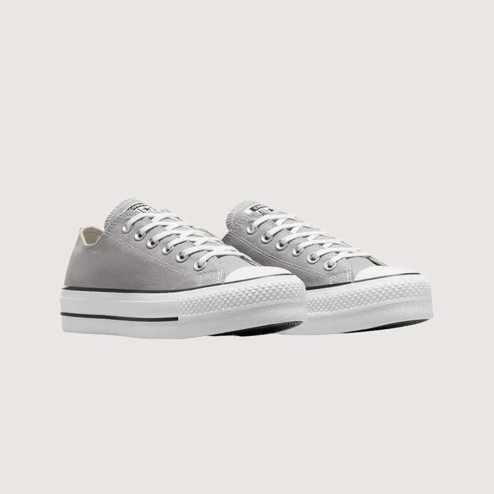 Tenis Converse Chuck Taylor All Star Lift Low Top Gris A11538F 095