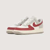 Tenis Nike Air Force 1 '07 LV8 Elevate Red Toe Gris HJ9094 012