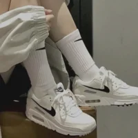 Tenis Nike Air Max 90 White Black White DH8010 101