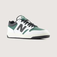Tenis New Balance Classics 480 White Green BB480LTD