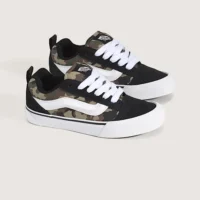 Tenis Vans Knu Skool Camo Green Black VN000EGCYJ7