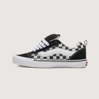 Tenis Vans Knu Skool Checker Black White VN000D22BPB