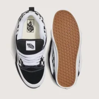 Tenis Vans Knu Skool Checker Black White VN000D22BPB