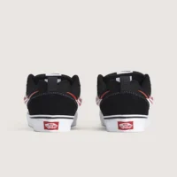 Tenis Vans Knu Skool Black Flame Red Orange Yellow VN000EE6Y09