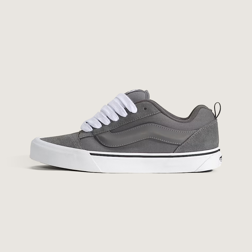 Tenis Vans Knu Skool Pewter Grey White Laces VN000EE6PWT 01