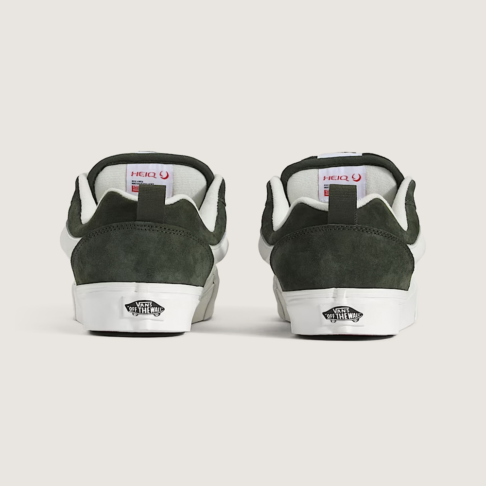 Tenis Vans Knu Skool Pig Suede Dried Kelp Green VN000D22EMU 01