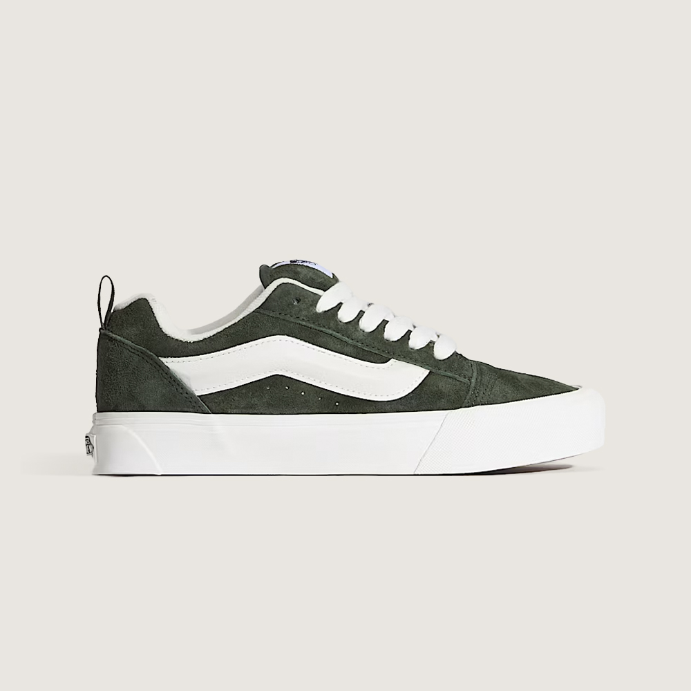 Tenis Vans Knu Skool Pig Suede Dried Kelp Green VN000D22EMU 01