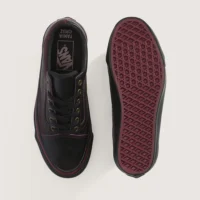 Tenis Vans Premium Old Skool Tania Dark Red Black VN000EDAKRK